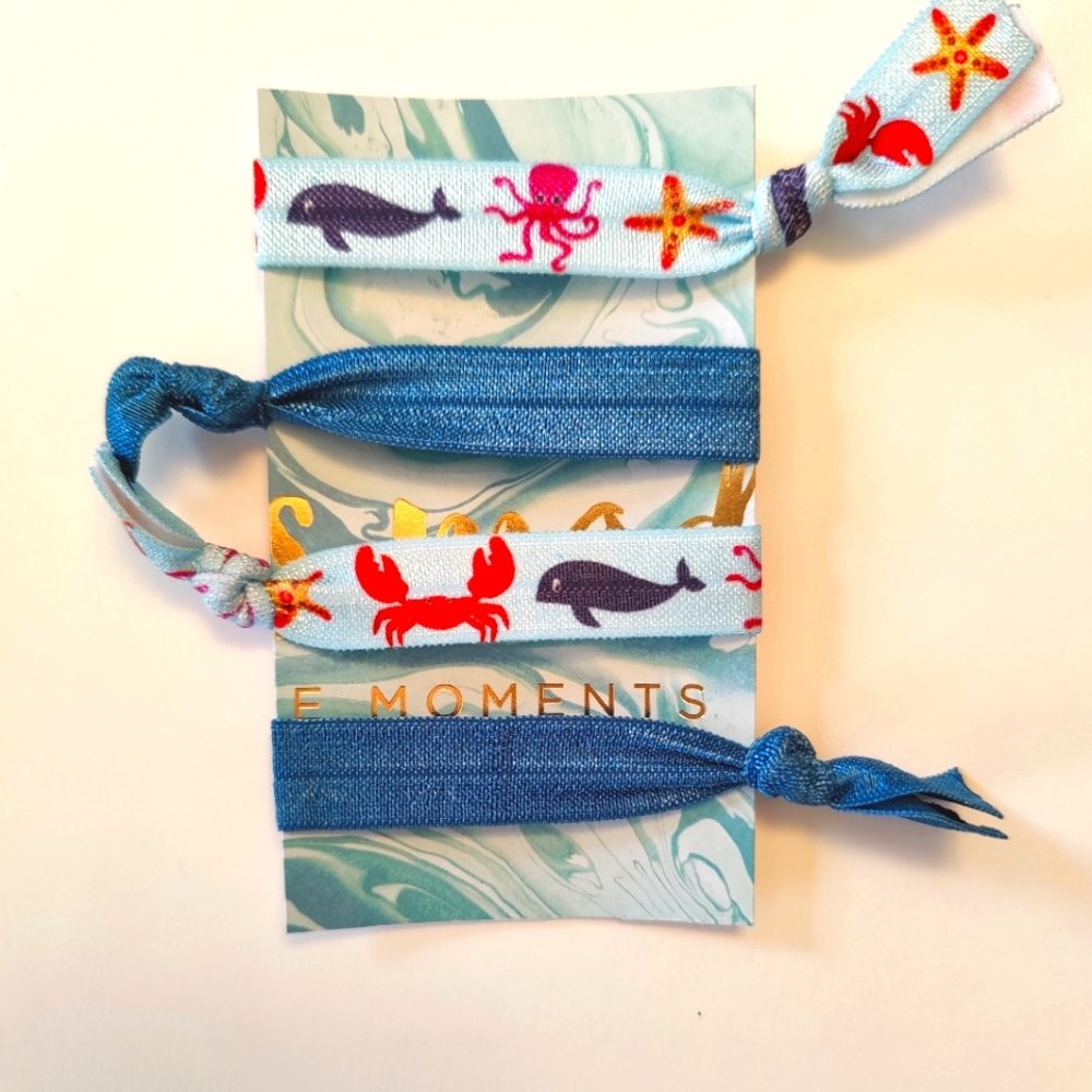 Hand crafted hair ties